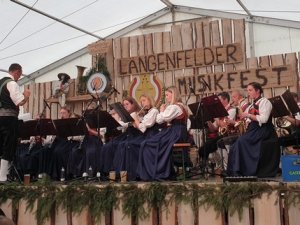 Bezirksmusikfest in Längenfeld