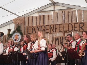 Bezirksmusikfest in Längenfeld