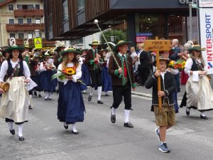 Bezirksmusikfest in Längenfeld