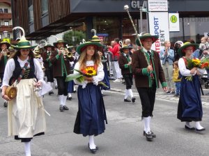 Bezirksmusikfest in Längenfeld